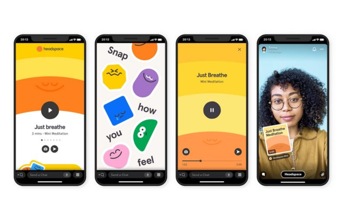 Snapchat activa Minis, apps que viven dentro del chat