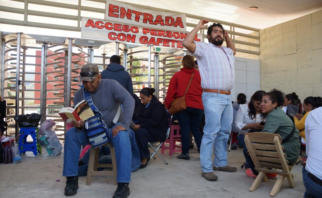 Demandarán trabajadores de Salud de Oaxaca a ISSSTE y gobierno