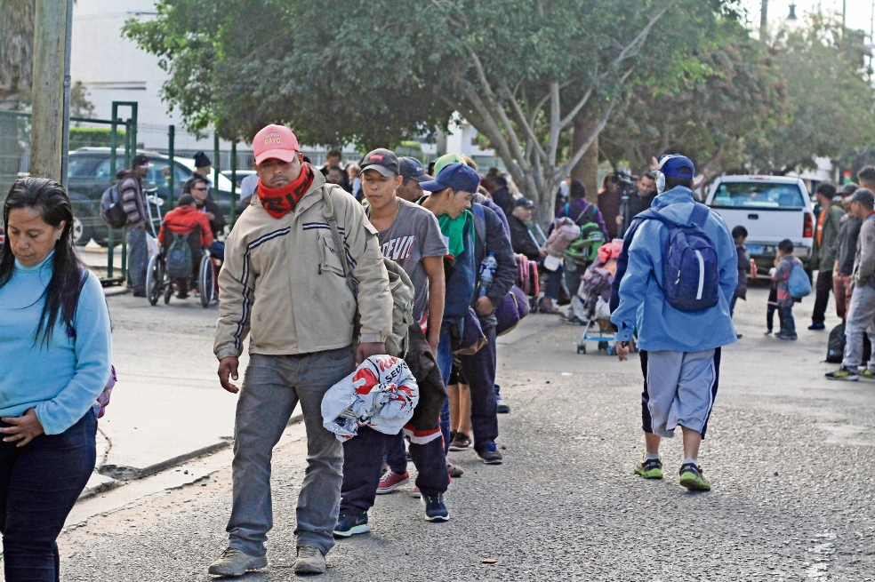 Esperan asilo más de 2 mil extranjero, no sólo son centroamericanos