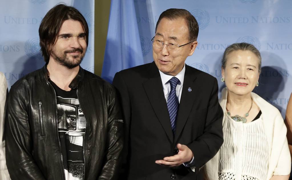 Juanes rockea por la humanidad en la ONU