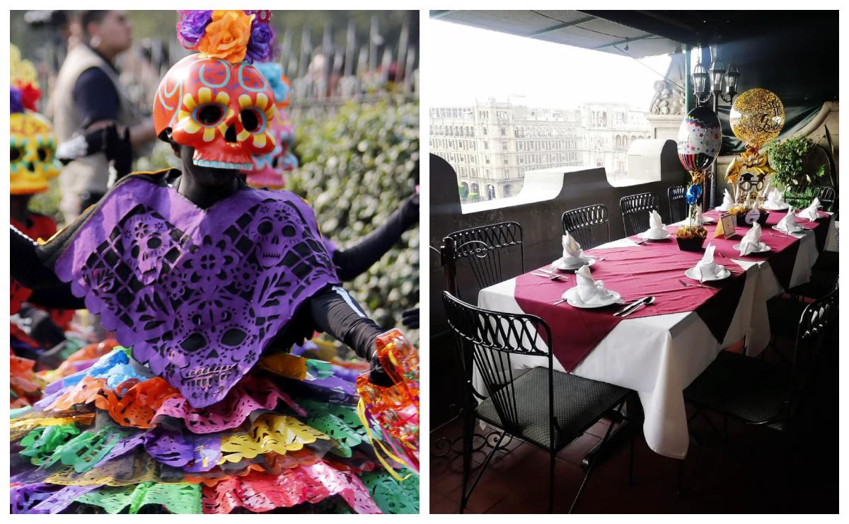 Terrazas para comer y ver el Desfile de Día de Muertos 2023