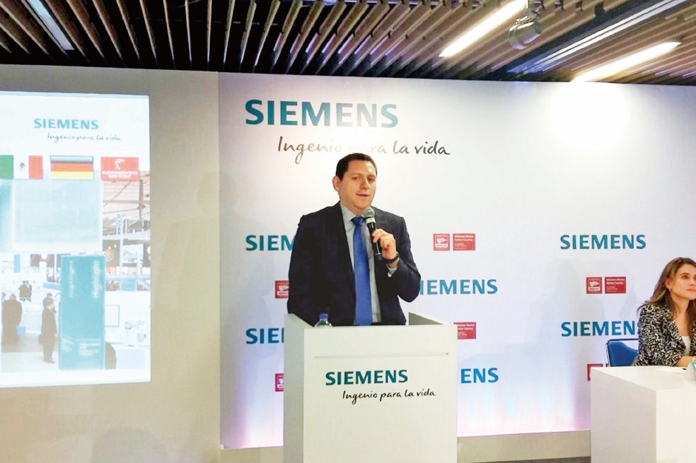Siemens prevé desembolsar 5 mde en desarrollo del país