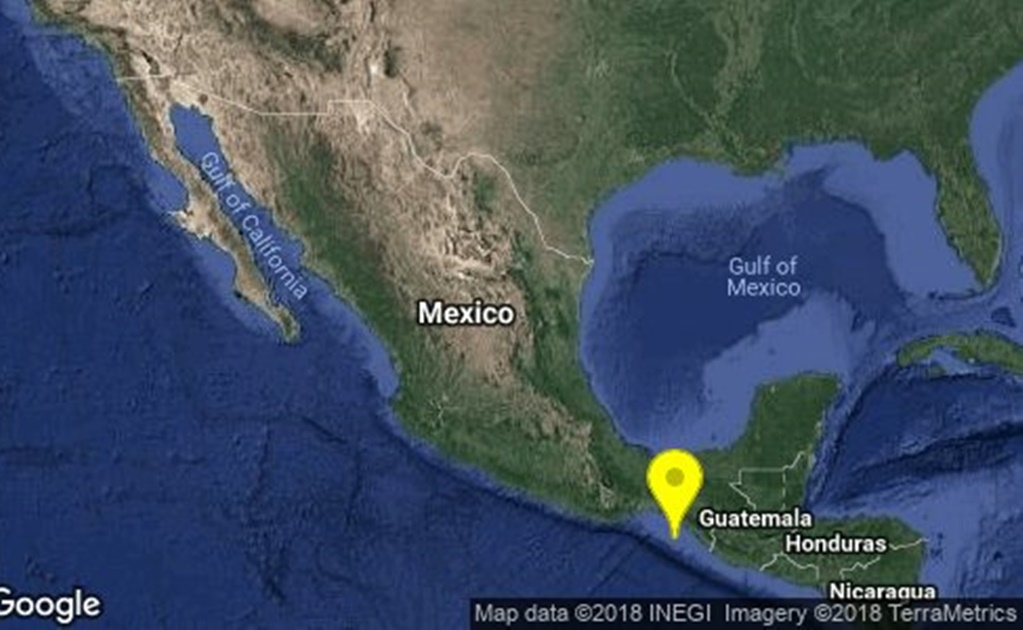 Se registra sismo de 5.2 grados en Pijijiapan, Chiapas