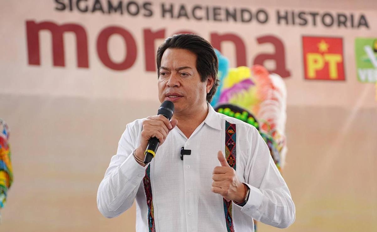 Mario Delgado acusa de persecución al INE y al Tribunal Electoral tras multas a Morena
