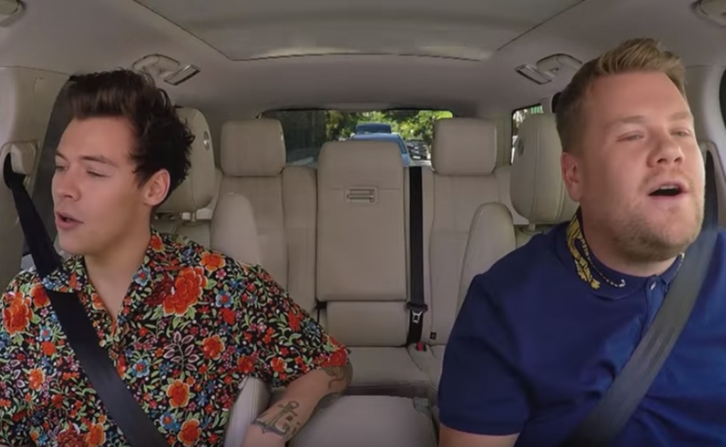 Harry Styles se divierte y se sincera en Carpool Karaoke 