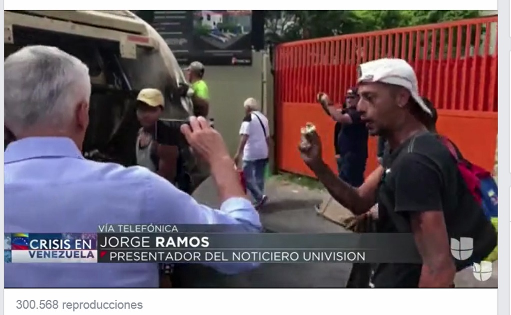 Gente comiendo de la basura, lo que enfureció a Maduro, según Jorge Ramos