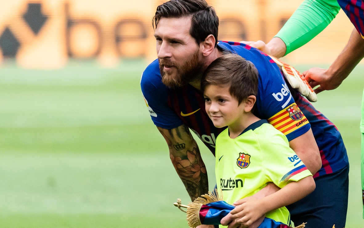 La prueba de que Thiago, el hijo de Messi, seguirá sus pasos como astro del futbol