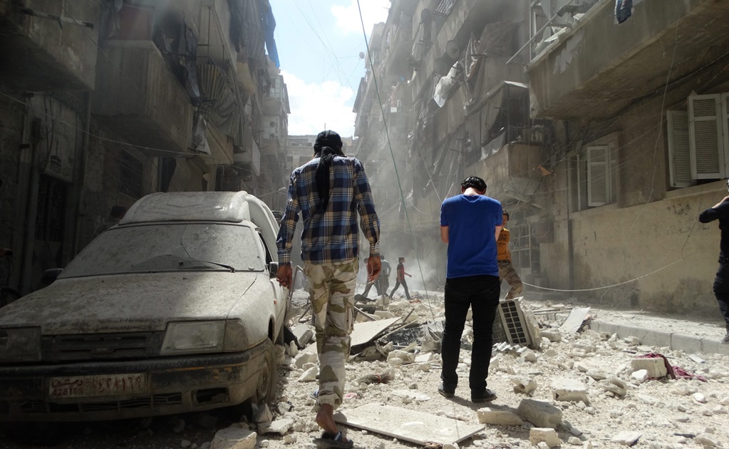 Dejan 70 muertos combates al sur de Alepo