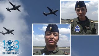Por primera vez mujeres piloto volarán cielo de la CDMX en desfile militar