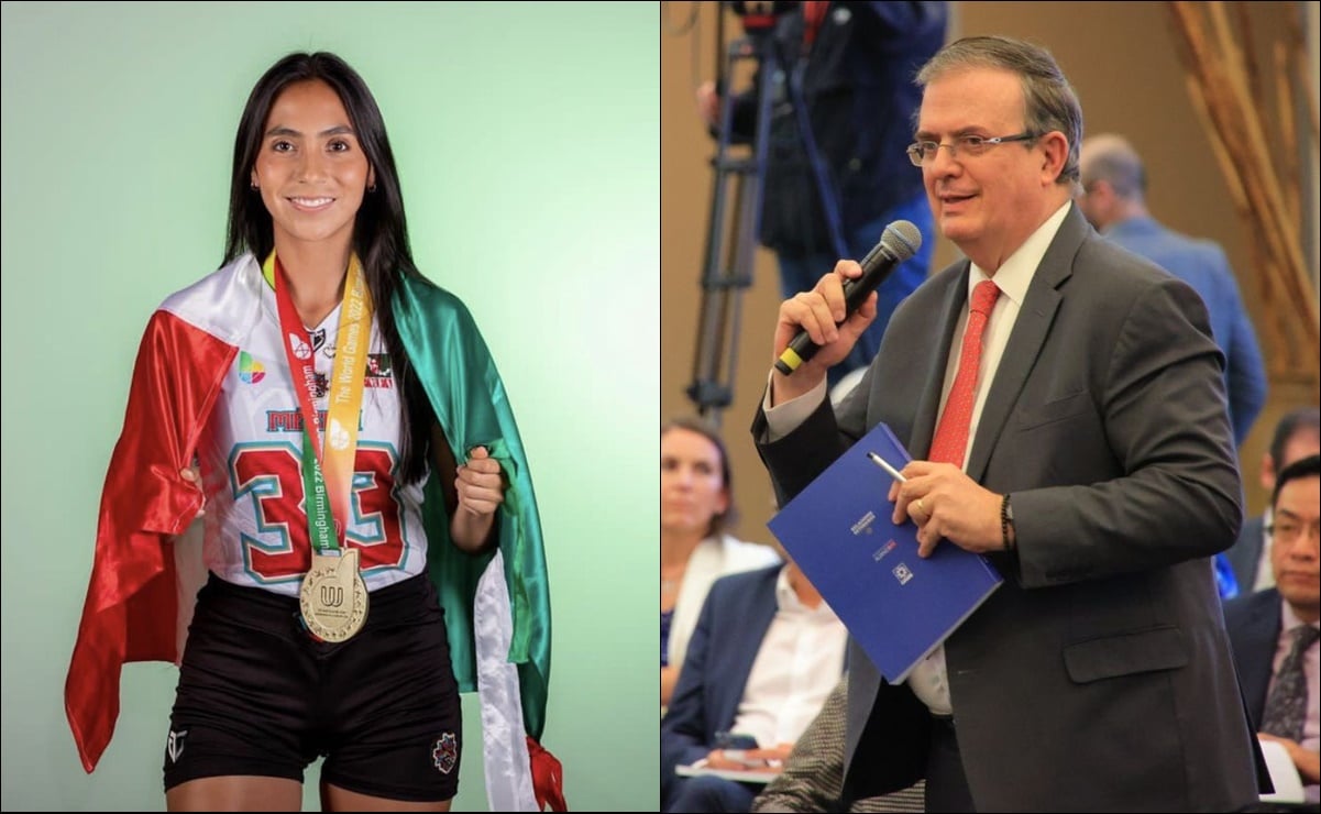 Marcelo Ebrard asegura que fue un honor conocer a Diana Flores