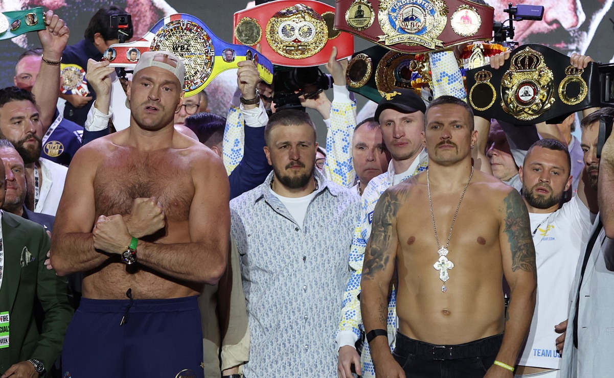 Tyson Fury vs Oleksandr Usyk: ¿A qué hora y por dónde ver la pelea en México?