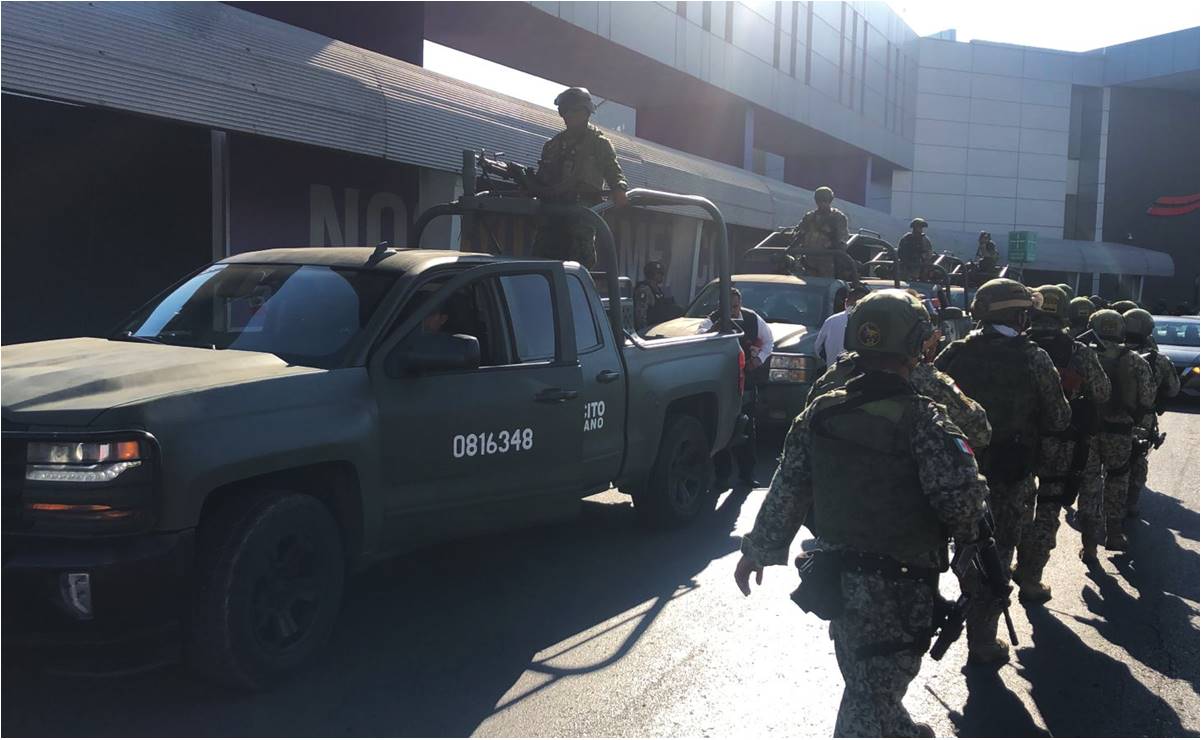 Repele Fuerza Civil a comando que intenta ingresar a Linares, Nuevo León