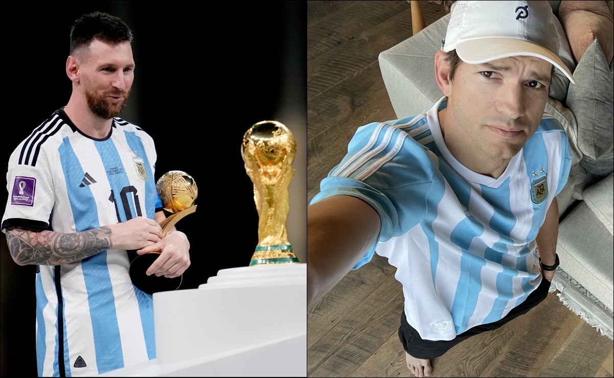 Ashton Kutcher asegura que Lionel Messi hizo aún más bello el deporte más hermoso del mundo