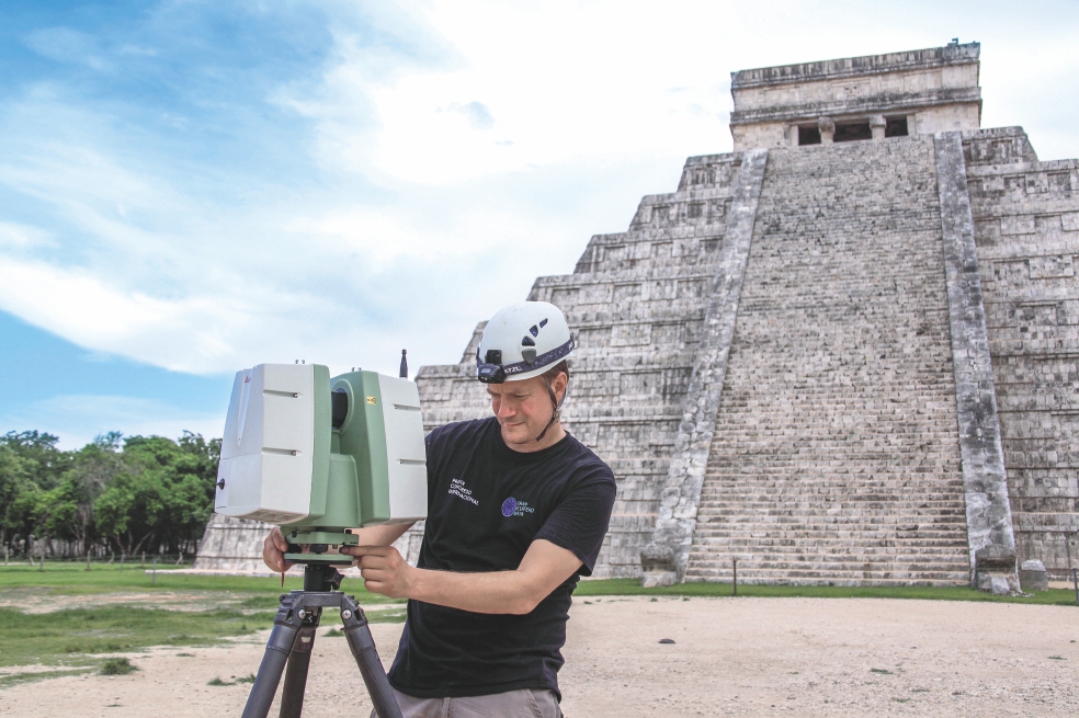 En 90%, la digitalización de Zona Arqueológica de Chichén Itzá 
