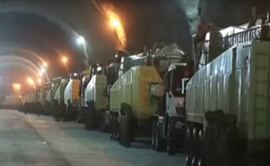 Video. Irán difunde imágenes de túnel lleno de misiles