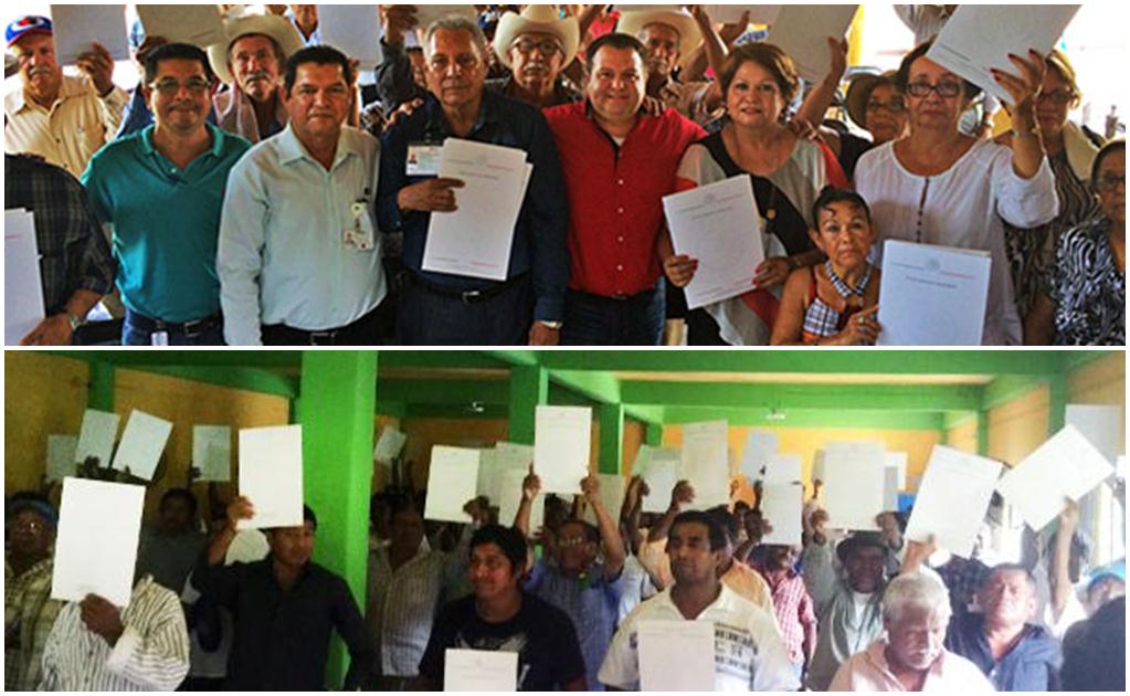 Sedatu resuelve conflictos ejidales en Oaxaca y Sinaloa