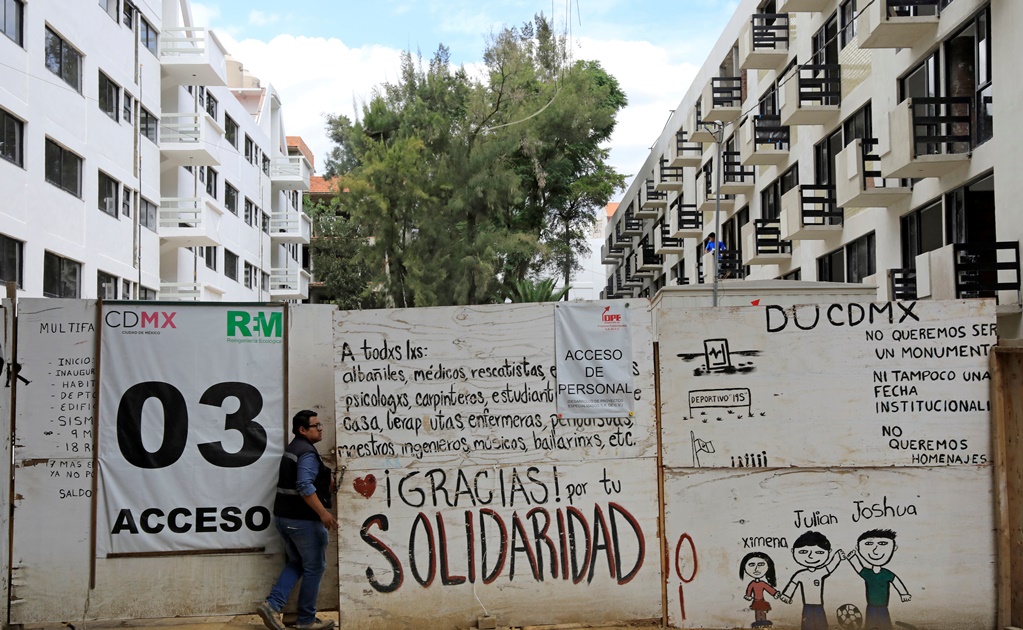 Regresa el silencio al Multifamiliar de Tlalpan a dos años del sismo