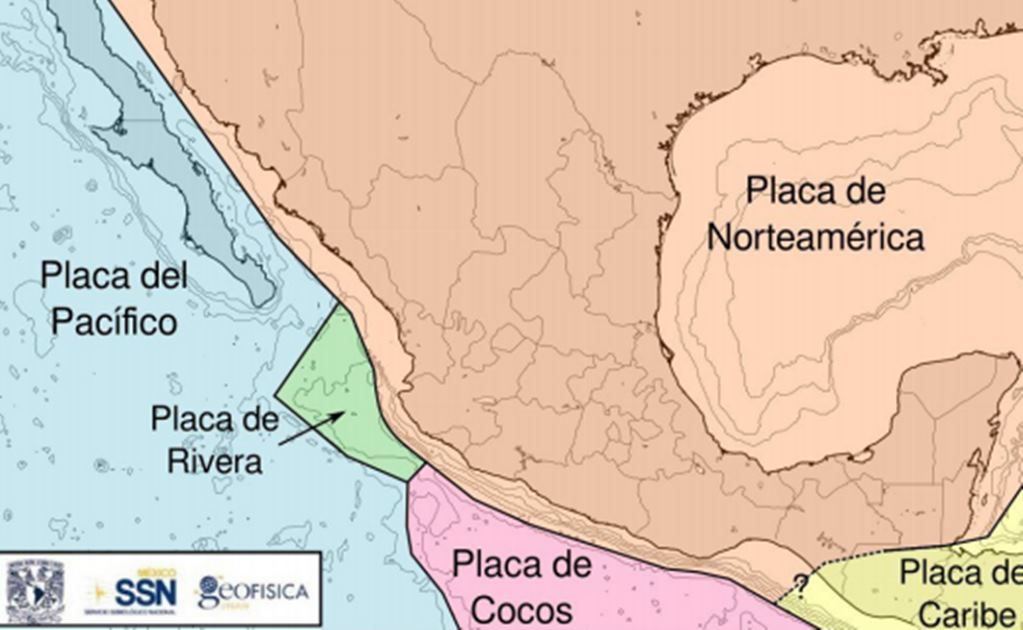 Interacción entre placas tectónicas ocasiona sismos en Colima y Jalisco