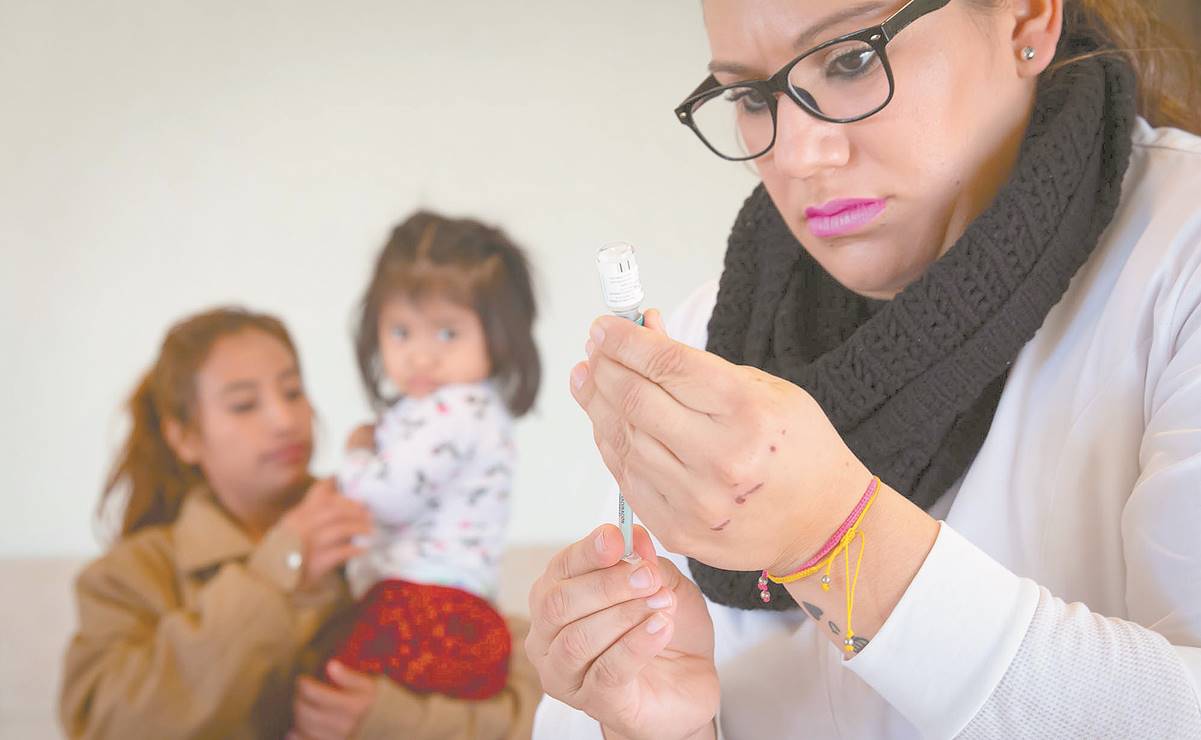 En primer día de vacunación, reportan falta de vacunas antiCovid para niños en la Cruz Roja 