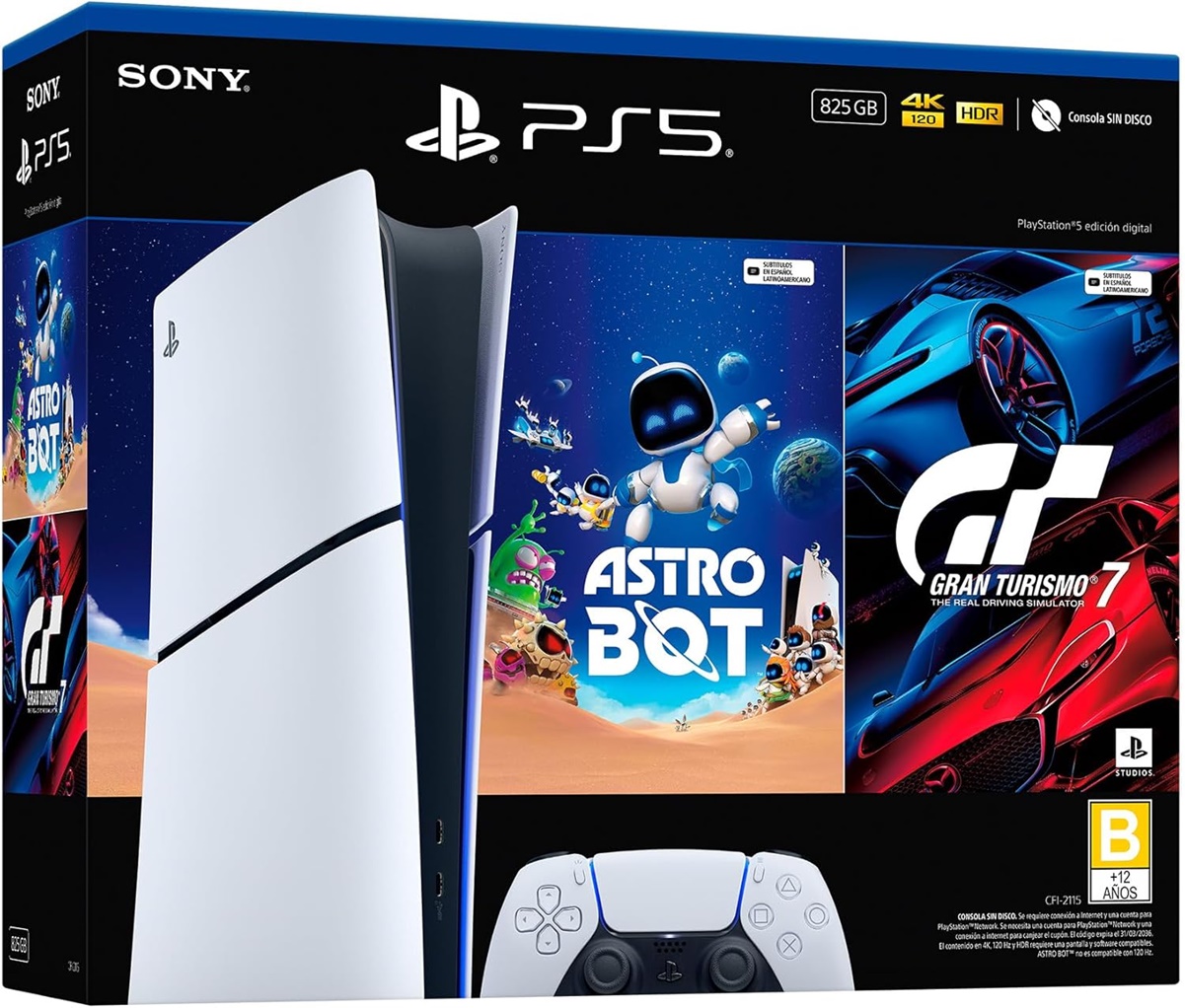 Consola PlayStation 5 Edición Digital de 825 GB