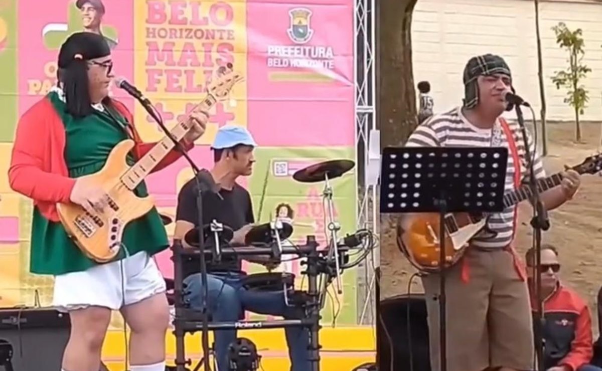 Banda de rock se hace viral por disfrazarse de personajes de “El chavo del 8”