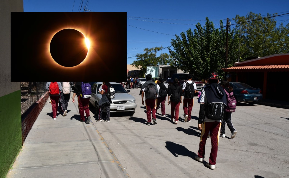 Eclipse solar 2024: Aplazan inicio de clases para el martes 9 de abril en Chihuahua