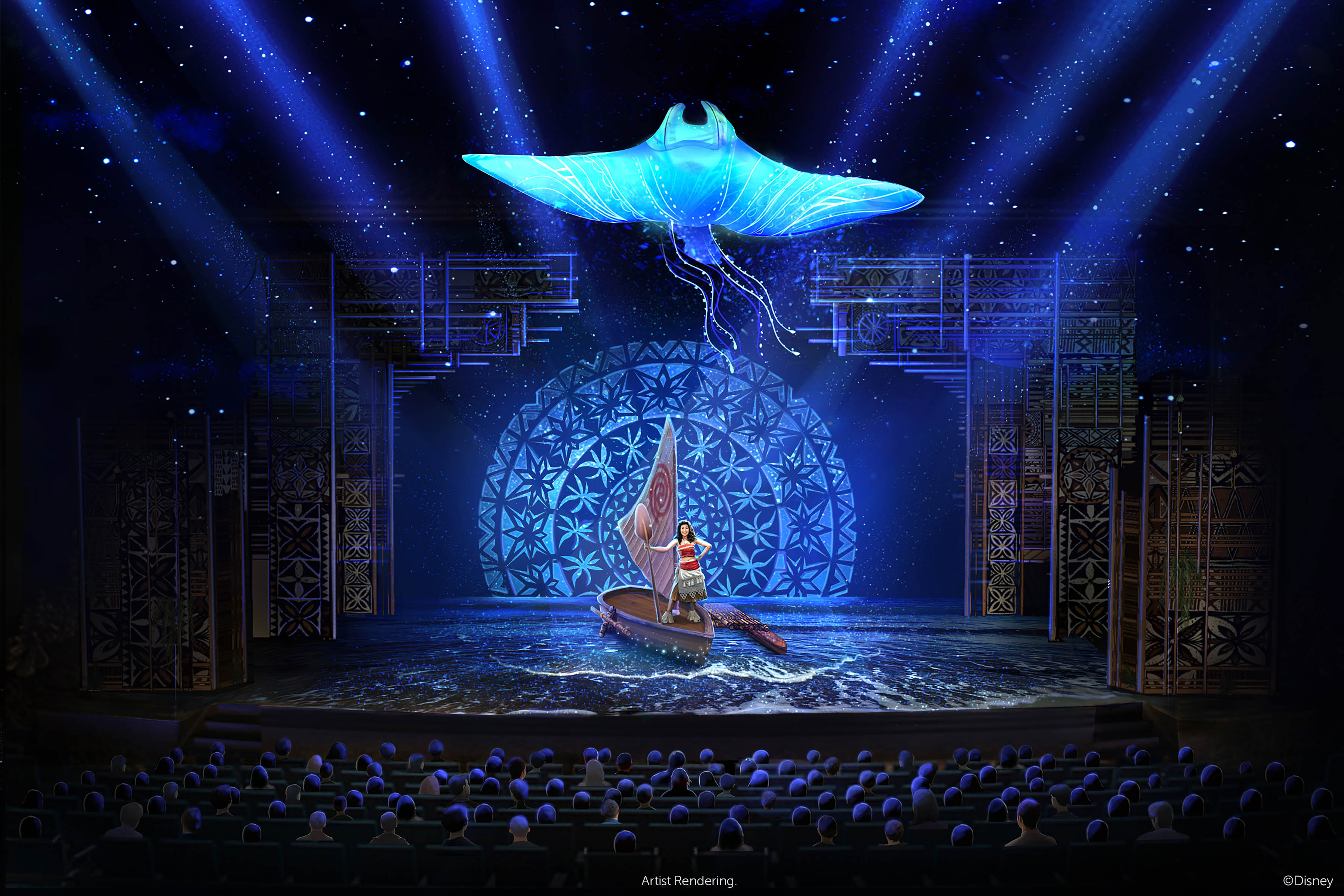 "Disney The Tale of Moana", el espectáculo estilo Broadway que llegará al crucero Disney Treasure