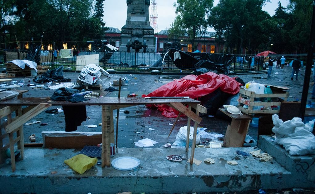 En vivo. Así amanece La Ciudadela tras retiro de maestros