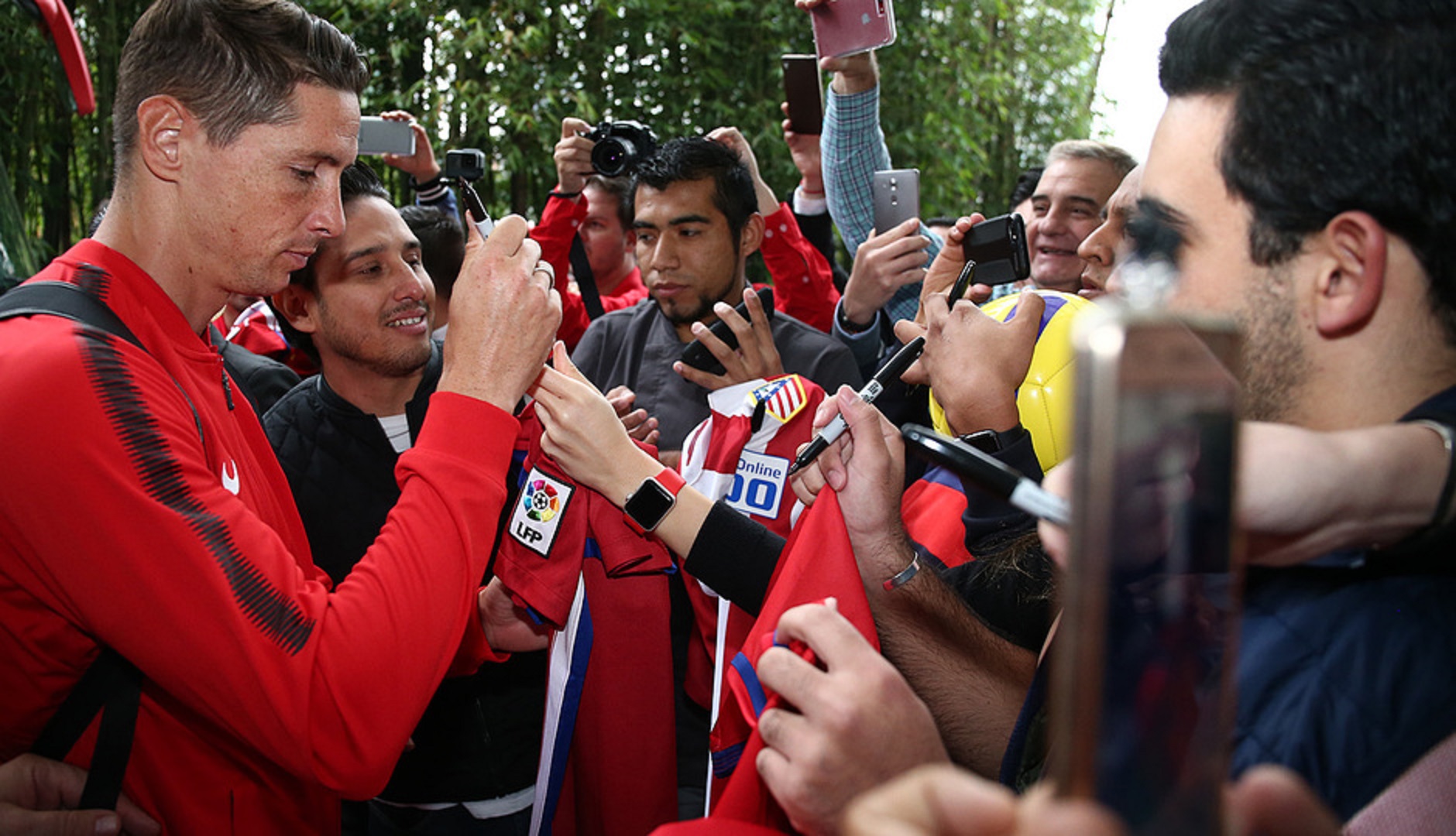 El Atlético de Madrid ya está en México