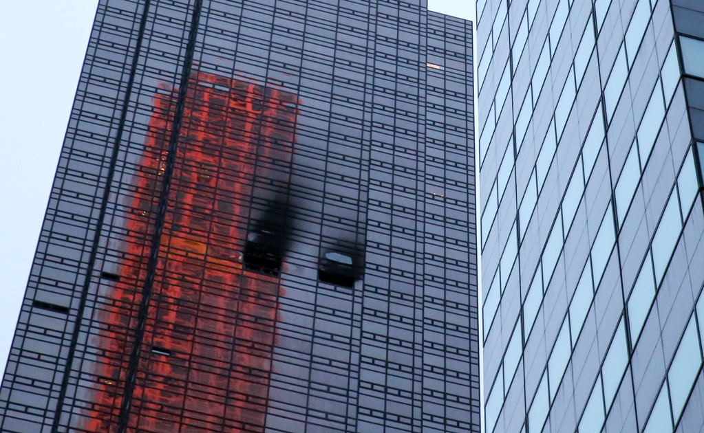 ​Identifican a persona que murió en incendio de la Torre Trump