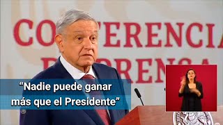 "No me gustó", dice AMLO sobre resolución de la SCJN sobre sueldos de funcionarios