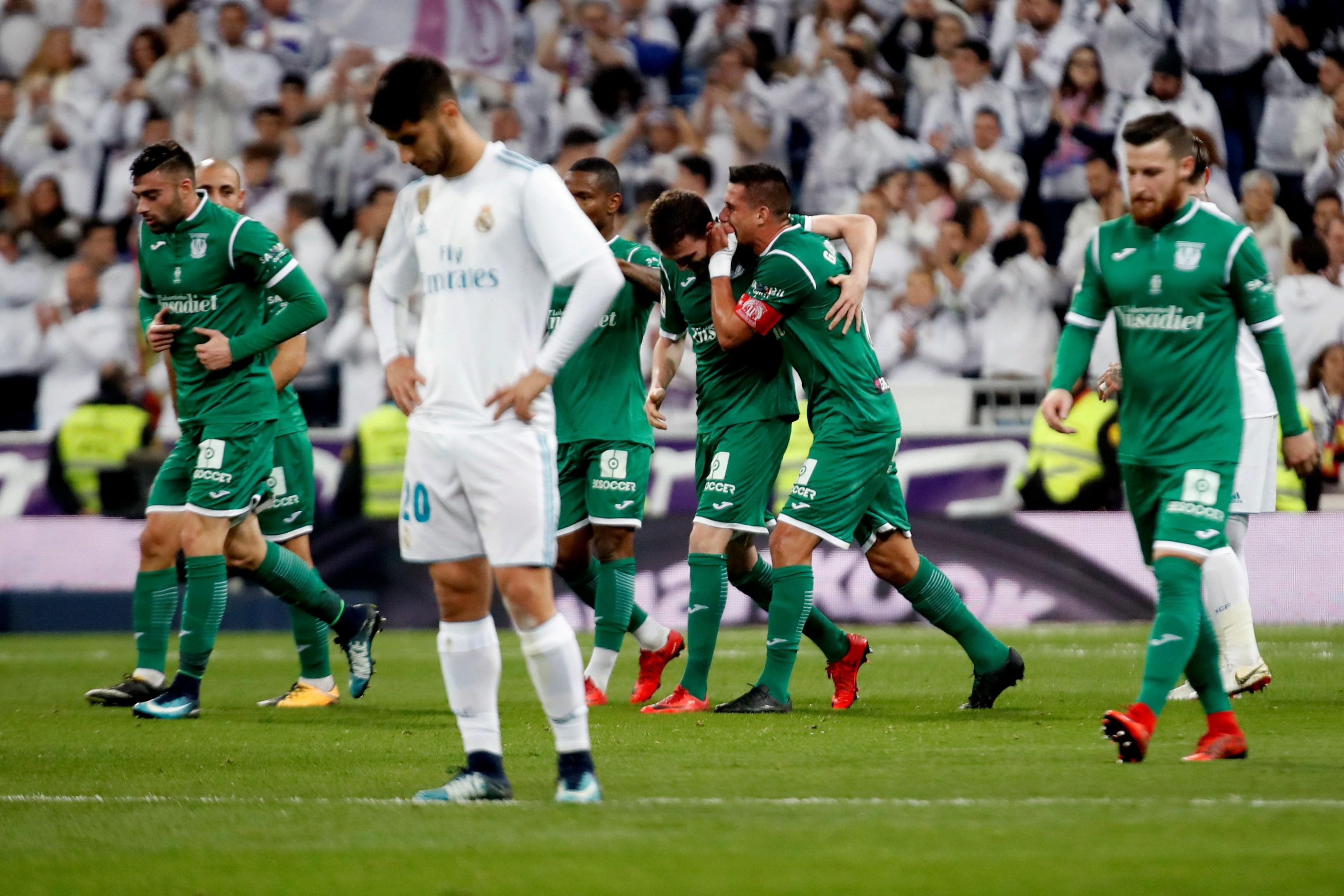 Real Madrid humillado en la Copa del Rey