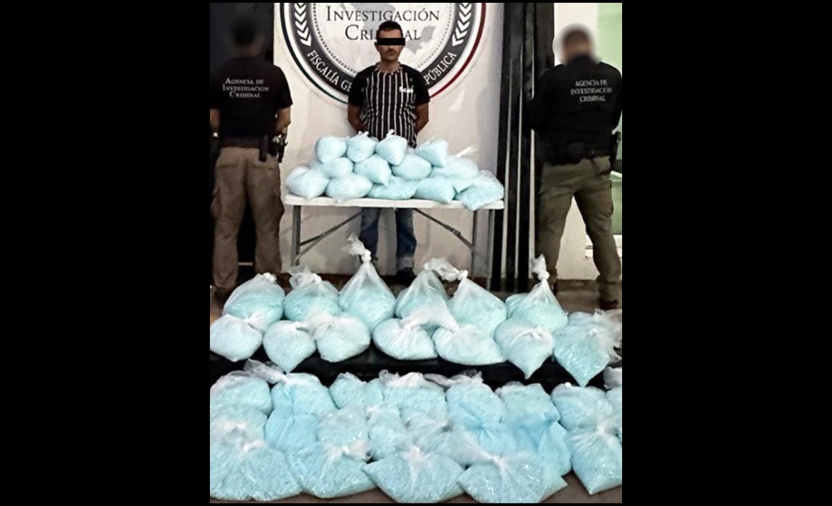 Decomisa FGR 2.6 millones de pastillas de fentanilo en Sinaloa