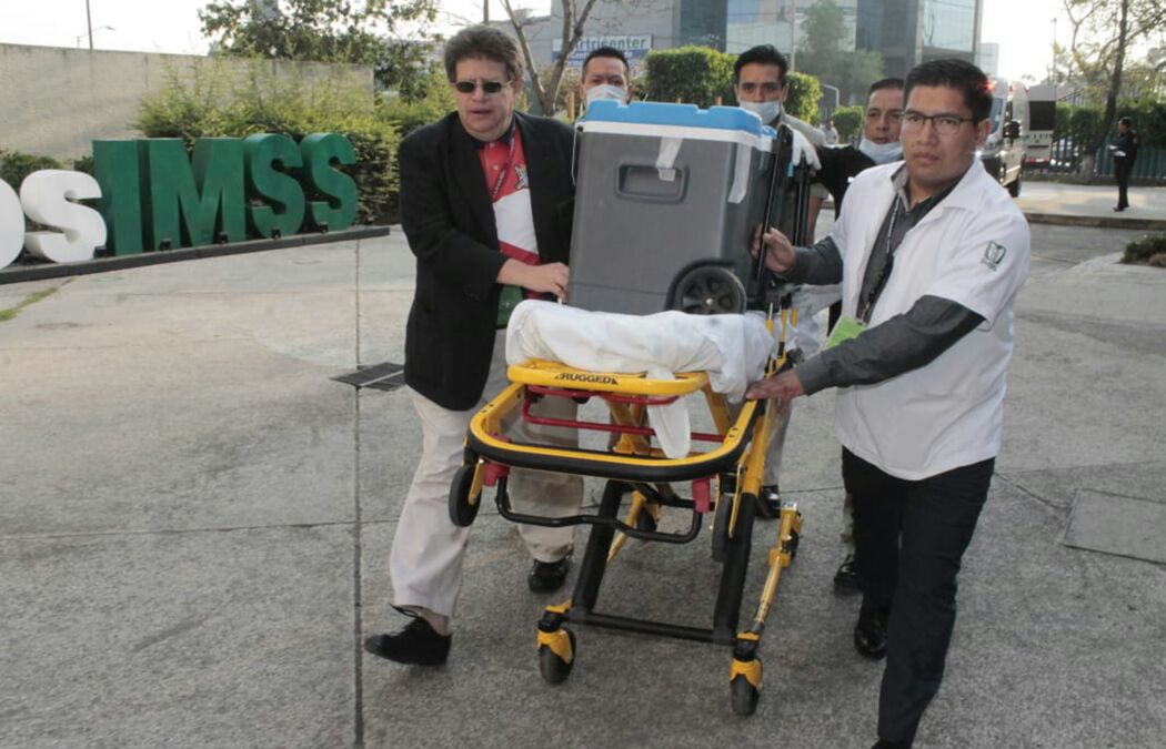 Llegan a CDMX tres órganos para trasplante provenientes de Zacatecas
