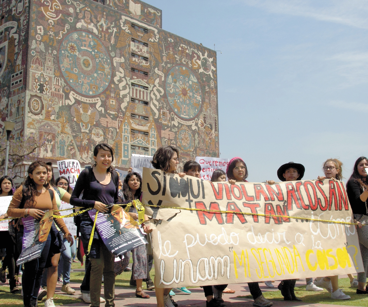 En la UNAM, sindicatos protegen a acosadores