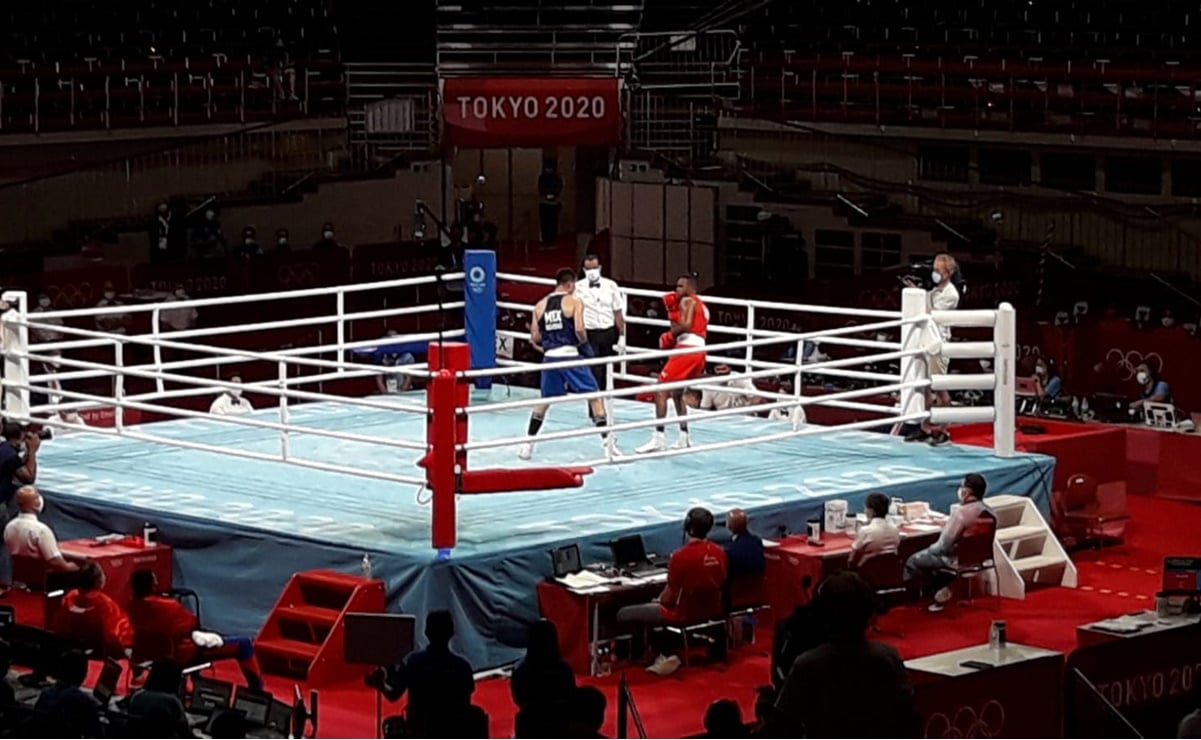 Eliminan a boxeador mexicano en Tokio 2020; se esfuma otra medalla