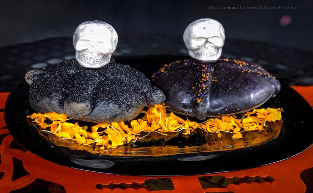 El Pan de Muerto Nahuala está hecho con carbón ¿se te antoja?