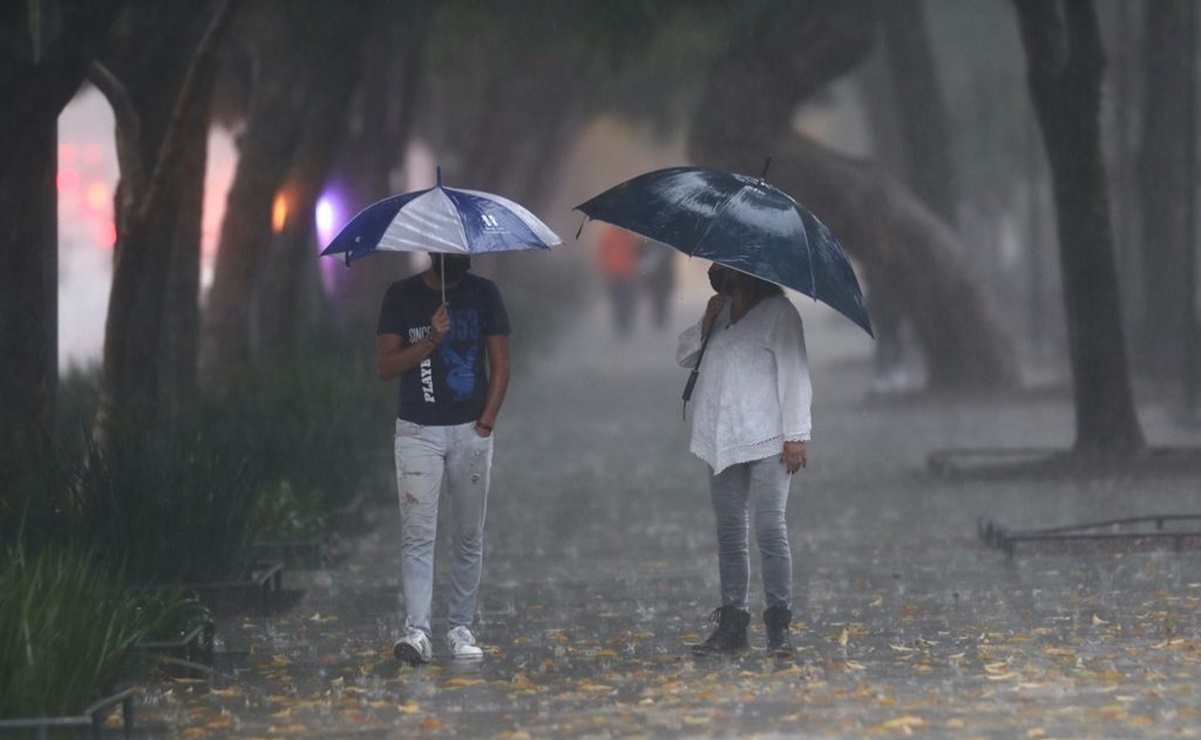 Este miércoles habrá lluvia y caída de granizo en Campeche, Guerrero, Quintana Roo y Tamaulipas