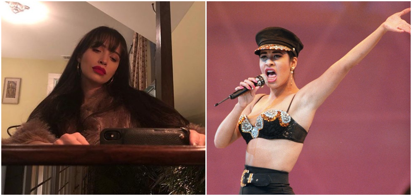 Ella es Christian Serratos, quien interpretará a Selena Quintanilla en la serie de Netflix