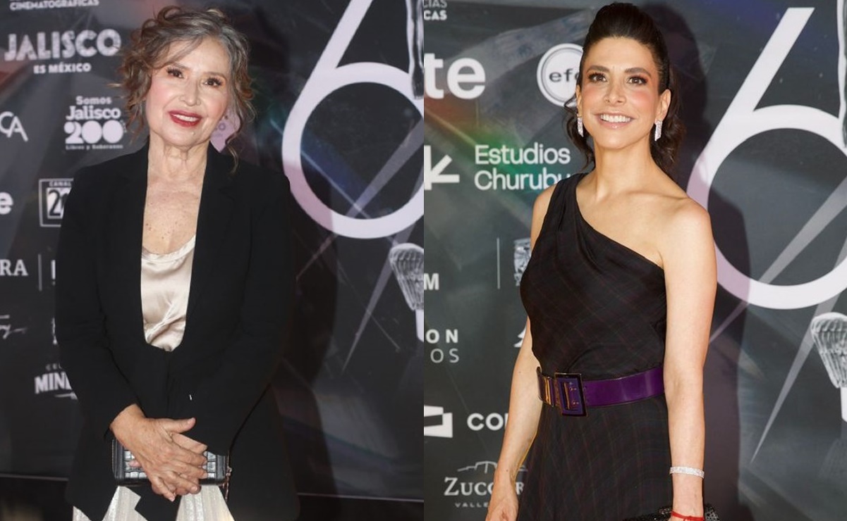 Premios Ariel 2023: Verónica Toussaint, Michelle Garza y otras destacadas estrellas en su paso por la alfombra roja