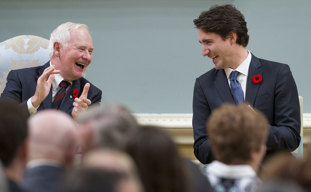 Trudeau toma posesión como nuevo premier de Canadá