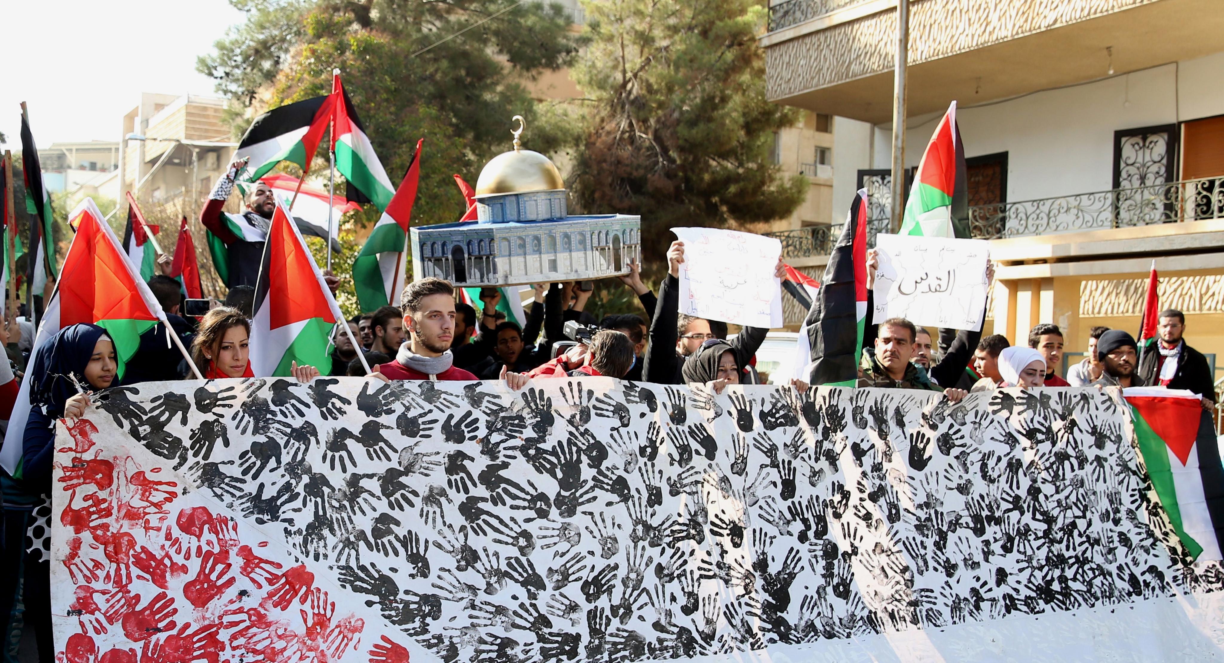 Palestinos rechazan declaración de EU sobre el Muro de las Lamentaciones