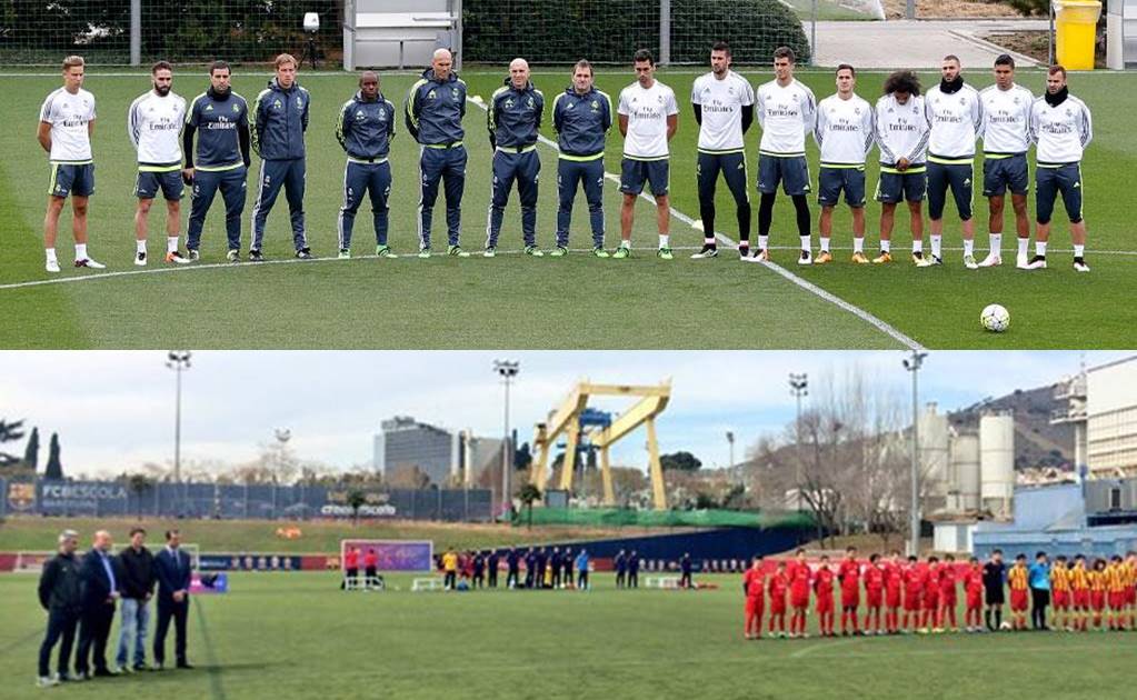 Real Madrid y Barcelona, dolidos por atentados en Bélgica 