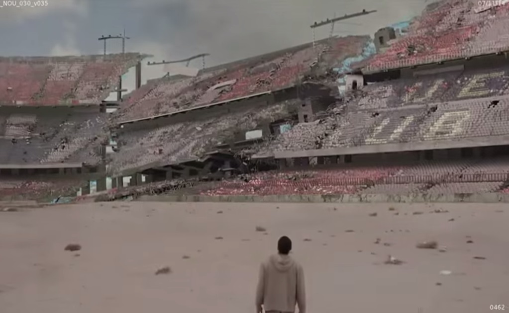 Estadio del Barca, destruido en película