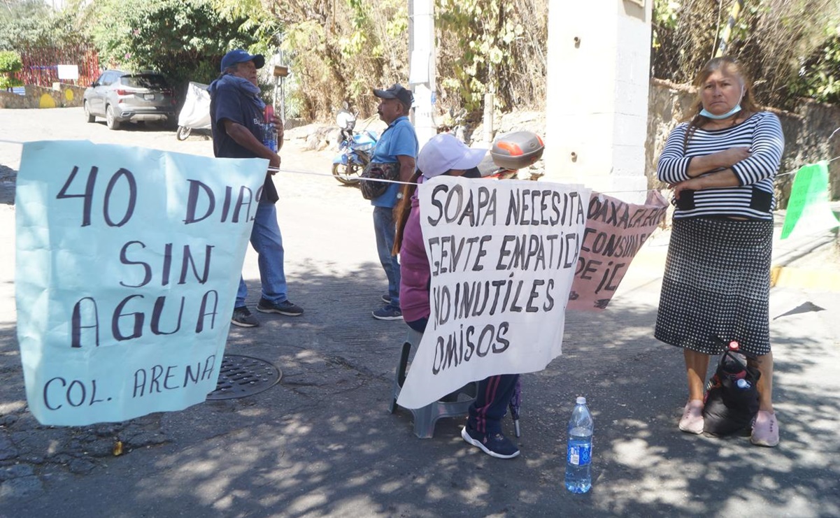Ante crisis hídrica, se disparan precios de pipas de agua en Oaxaca; familias pagan hasta mil 700 pesos