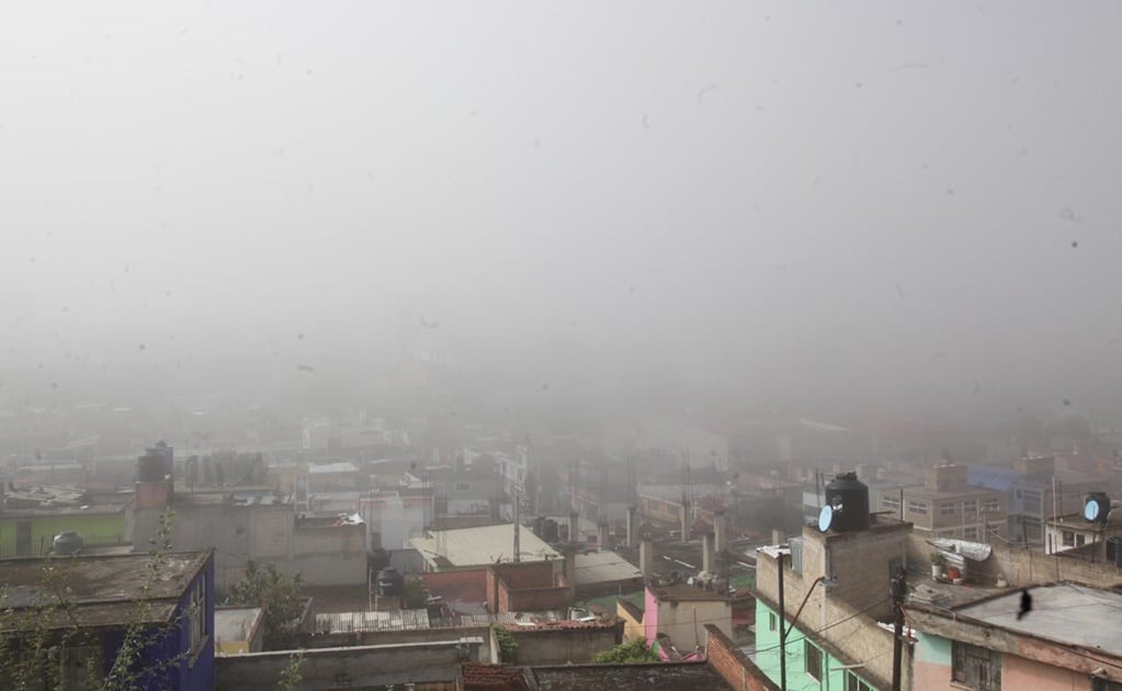Toluca amanece con bajas temperaturas y cubierto de neblina