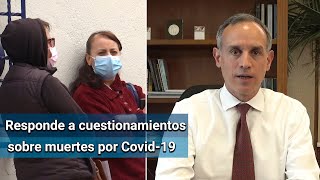 “Llama la atención la sincronía”: López Gatell sobre notas que cuestionan conteo de muertos