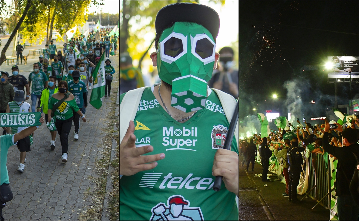 ¿Pandemia? Así celebró la afición el título del León