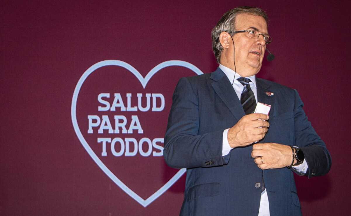 Marcelo Ebrard presenta Plan de Salud; promete cobertura universal 