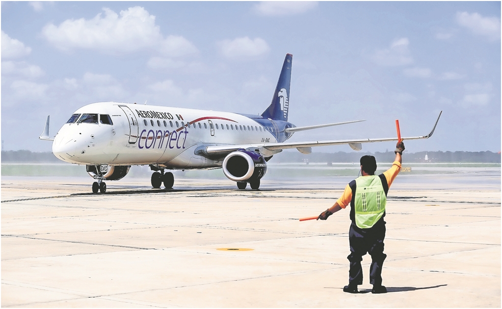 Aeroméxico opera normalmente sus vuelos a Culiacán